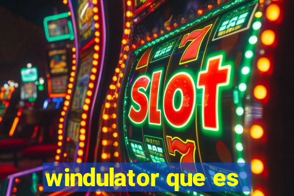 windulator que es